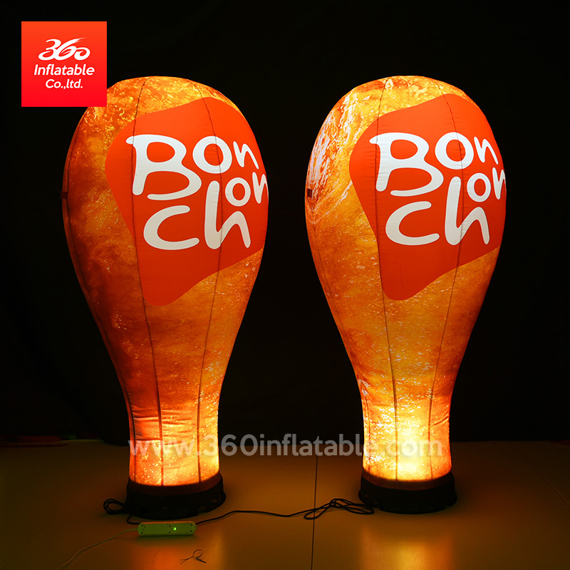 高品质 360 空气舞者灯充气制造商定制尺寸气球灯定制