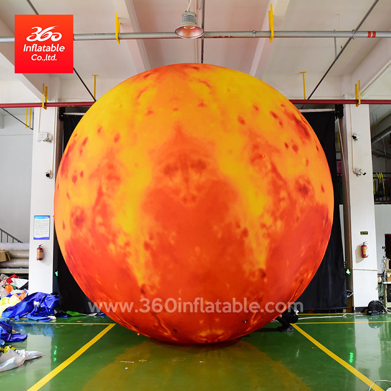 定制尺寸月亮气球气球广告充气气球